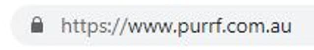 an image that says 'www.purrf.com.au'
